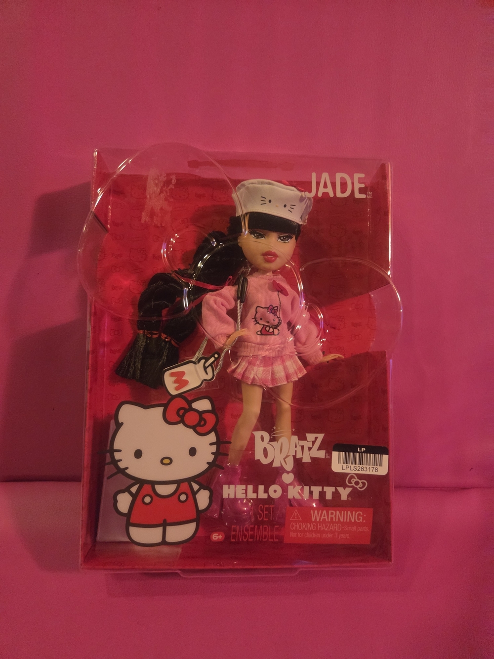x Hello Kitty Bratz Jade Doll - Pink